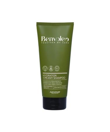 Alfaparf Milano Benvoleo Hydration Creamy Shampoo for Dry Hair - Clean Vegan Sustainable Hair Care - Sulfate Free Shampoo - Hydrates Moisturizes Nourishes - Natural Ingredients - 6.76 FL. Oz.