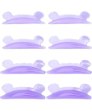 Veeteah Lash Lift Pads - 4 Pairs Silicone Bear Style Lash Curler Pad | Reusable Soft Lash Lift Rods Silicone Lash Curler Pad in 4 Sizes for Different Length Eyelashes Lifting - Buy Online on GoSupps.com