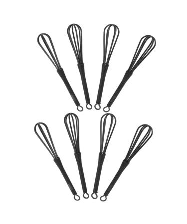Fouets M langeurs Manuels pour Coloration Capillaire 8 Pi ces Compact Noir M lange Facile Salon de Coiffure Professionnels Usage Portable