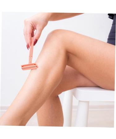 Minkissy 5 Manual Razor - Classic Double-Sided Metal Razor for Men & Women - Durable Aluminum Alloy Handle for Precision Shaving - Buy Online on GoSupps.com