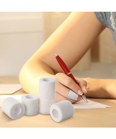 12 Pack Self Adhesive Bandage Wrap Tape - 5 Yards - White - 2 Inches - Sports, Wrist, Ankle - Cohesive Self Adherent Toe Tape - Buy Online on GoSupps.com
