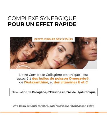 Patented Hydrolyzed Marine Collagen Complex - Cuure - 45 Days - 45 Capsules - Omega 3 Vitamin C E and Astaxanthin - 1500 Dalton - Skin - Made in France - Buy Online on GoSupps.com