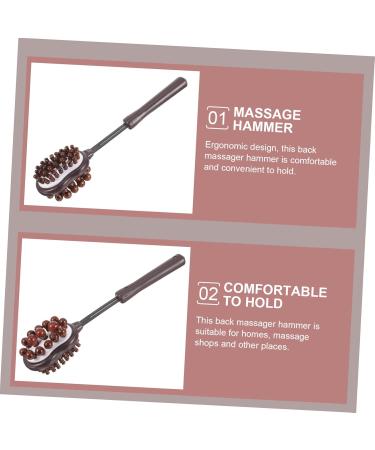Shop Healeved Wooden Hammer Massage Devices - Manual Back Massager & Body Roller Stick for Ultimate Relief - Buy Online on GoSupps.com