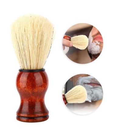 High-Quality Wooden Handle Shaving Brush - Manual Beard Shaving Brush (Choose Color #1) | International Shipping Available - Buy Online on GoSupps.com