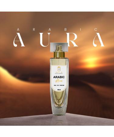 RAWL's Arabic Aura Perfume for Men & Women 50ml | Pear Jasmine Vanilla & Cedarwood | Long-Lasting Eau de Parfum for All Skin Types - Buy Online on GoSupps.com