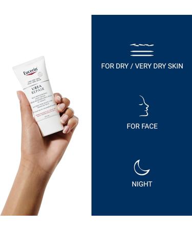 EUCERIN Urea Repair Replenishing Day and Night Face Cream Set for Dry to Very Dry Skin Face Cream + Face Cream 50mL UREA REPAIR Replenishing Face Cream Dry Skin Relief - Buy Online on GoSupps.com