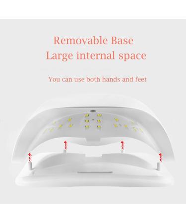 AISENPARTS 54W UV LED Nail Lamp Curing Lamp Gel Nail Dryer with Automatic Sensor 4 Timer Setting Professional Gel Polish Light for Salon and Home Use - Buy Online on GoSupps.com