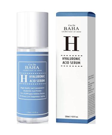 Pure Hyaluronic Acid Serum (120ml 4.0fl oz.) Facial Moisturizer for Cos De Baha