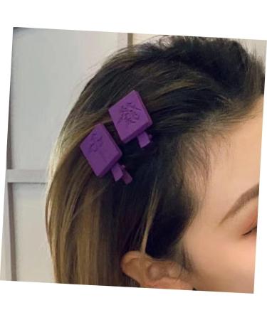 FRCOLOR 8 Pairs mahjong hairpin girls hair clips hair accessories for girls girl hair clips mahjong barrettes hair sticks hair charms creative hair clips bangs hair clips girls hairpins - Buy Online on GoSupps.com
