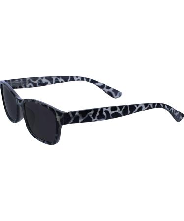 Opulize Unisex Nix Reading Glasses +3.00 Diopters - Black Milky Reader & Sun (Pack of 1) - Stylish & Comfortable International Shipping! - Buy Online on GoSupps.com