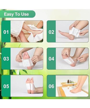 20-Pack Detox Foot Pads for Deep Cleansing & Stress Relief | Natural Detoxification Paving for Healthy Feet - Buy Online on GoSupps.com