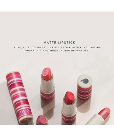 Matte Vegan Lipstick | Highly Pigmented Long Lasting Brownish Red - Jungfrubar 0.14 Oz - Suitable for All Skin Types | International Shipping - Buy Online on GoSupps.com