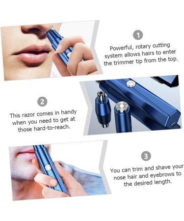 Magiclulu Nose Hair Trimmer & Brow Trimmer Set | Women's Beard Razor & Mini Electric Shaver for Men | Ultimate Grooming Kit - Buy Online on GoSupps.com