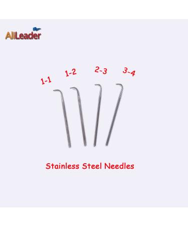 AliLeader Brass Ventilating Holder with Stainless Steel Needles for Lace Wig Making/Repair - 4 Sizes (1-1, 1-2, 2-3, 3-4) - Buy Online on GoSupps.com