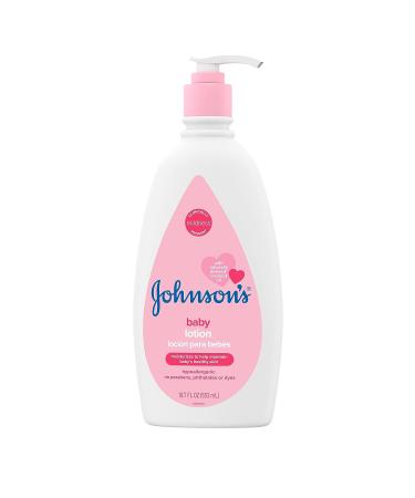 Johnson's Moisturizing Mild Pink Baby Lotion with Coconut Oil - Paraben, Phthalate, & Dye-Free - Hypoallergenic Baby Skin Care - 18.7 fl. oz - Buy Online on GoSupps.com
