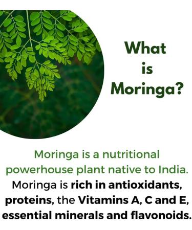 All About Neem Moringa Leaf Capsules Organic American Grown 400 mg 120 Ct Energy & Metabolism Booster Made in America - Buy Online on GoSupps.com