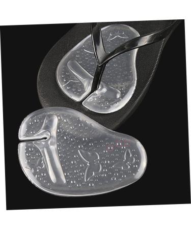 Didiseaon Forefoot Slipper Pad Cushions - 3 Pairs Silicone Gel Insoles for High Heels & Sandals - Transparent Grip Pads for Comfort & Pain Relief - Buy Online on GoSupps.com