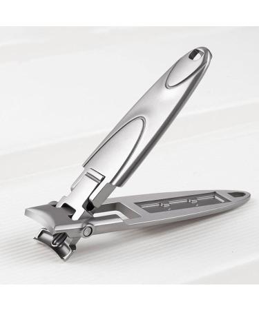 LearnLyrics Anti-Splash Nail Clippers Stainless Steel Nail Clippers Long Nail Clippers Portable Nail Clippers Nail Care Tools for Nail Silver - Buy Online on GoSupps.com