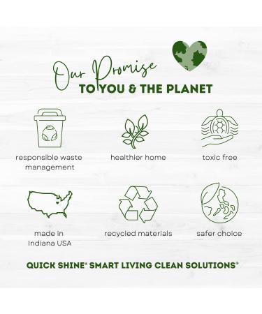 Quick Shine Multi Surface Floor Finish 64oz | Cleaner & Polish for Hardwood, Laminate, Luxury Vinyl, Tile & Stone | Safer Choice | Clean Shine Technology | 64 Ounce Bottle - Buy Online on GoSupps.com