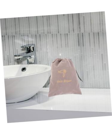 FOYTOKI 2pcs Velvet Bag Hair Dryer Bag Hair Dryer Organizer Storage Bag for Hair Dryer Hair Blow Dryer Bag Hair Dryer Fabric Bag Drawstring Fabric Bags Drawstring Storage Bag - Buy Online on GoSupps.com