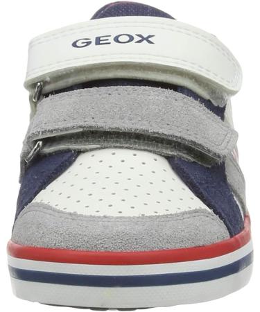 Geox Baby Boy's B Kilwi C Sneakers - 8.5 UK Child - White/Grey - Buy Online on GoSupps.com