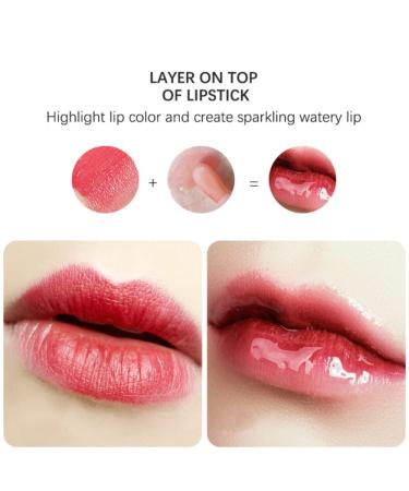 Yasovigi Hydrating Lip Oil Plumping Lip Tint - Transparent Lip Balm for Nourishing and Repairing Dry Lips - Buy Online on GoSupps.com