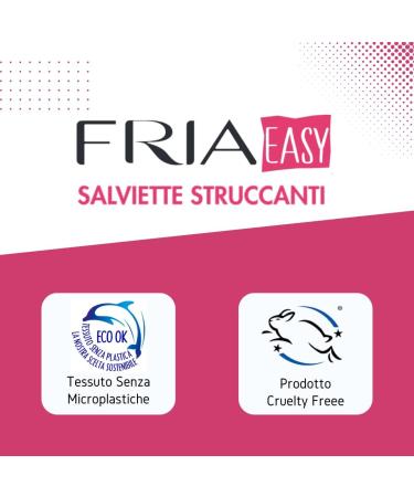 Fria Easy Make-Up Wipes Pack of 20 - Buy Online on GoSupps.com