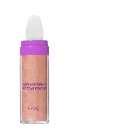 G n rique Highlighter Powder | Pearlescent Shine Body - 9g Moisturizing Long-Lasting Waterproof Lightening Makeup for Hair Cheeks and Body for Skin Types