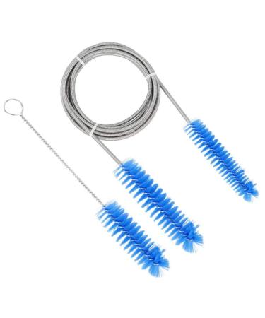 Brush Diameter 15mm 19mm -CPAP Tube Cleaning Brush-Suitable for Most CPAP Hose Type (Blue)