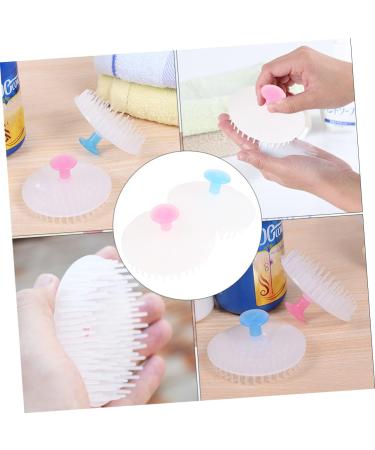 Gatuida HandRubber Shampoo Brush - Dual Cleaning & Massage Device for Scalp | International Shipping - Buy Online on GoSupps.com