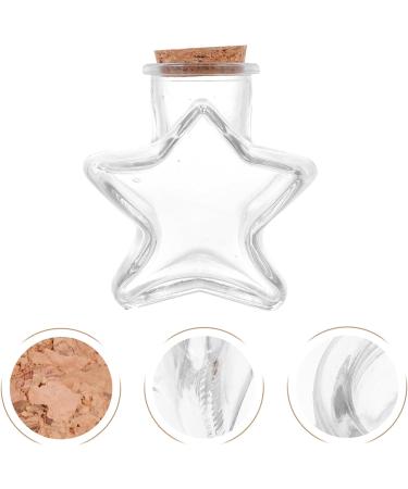 Zerodeko Gifts 5pcs Cork Glass Bottle Storage Jar Ordinary Glass Wedding Wedding Favours - Buy Online on GoSupps.com