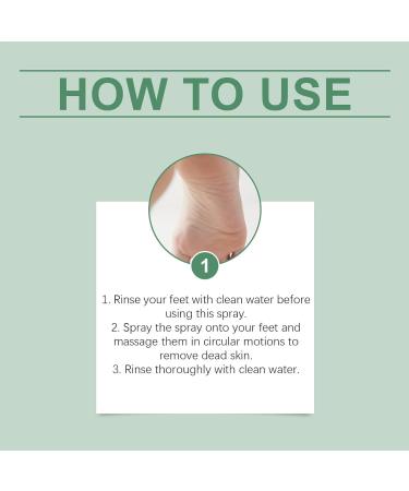 Feet Spray Dead Skin Moisturizing Foot NebulizerNourishing 100Ml Liquid Instant Oil for Relaxation After Work Sandal Preparation Spa Travel Daily Care Shower Routine Sports Recovery - Buy Online on GoSupps.com