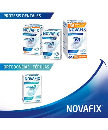 Novafix 3 En 1 66 Tabletas Limpieza - Buy Online on GoSupps.com