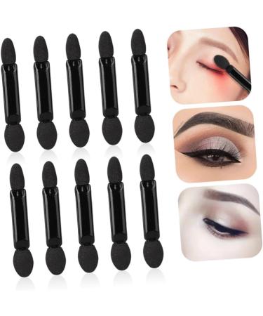 BIUDECO 100 Pcs Brush Eyeshadow Eye Shadow Applicator Eyeshadow Eyeshadow Brush Kit Black - Buy Online on GoSupps.com