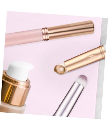 Didiseaon 6 Pcs Lip & Concealer Brush Set - Makeup Applicators for Foundation Eyebrows & Lips | High-Quality Artificial Fiber - Buy Online on GoSupps.com