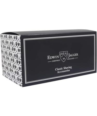 Edwin Jagger 3-Piece Shaving Set - Pure Badger Hair Brush for Fusion Blades - Ivory Imitation | Premium International Shipping - Buy Online on GoSupps.com