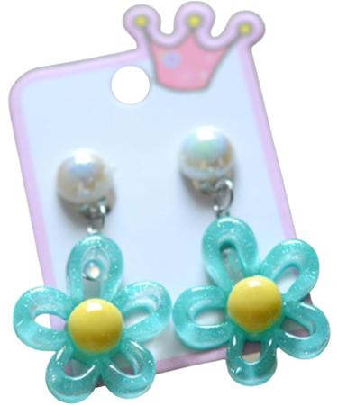 Feyley Flower Ear Clips for Girls | Stylish & Fun Jewelry for Children | Shop Fashionable Flower Earrings - Buy Online on GoSupps.com
