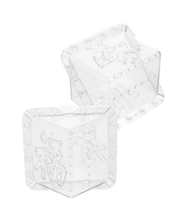 BESPORTBLE 2pcs Square Apple Molds Plastic Fruit Mushroom Mushroom Supplies Accessories Modeling