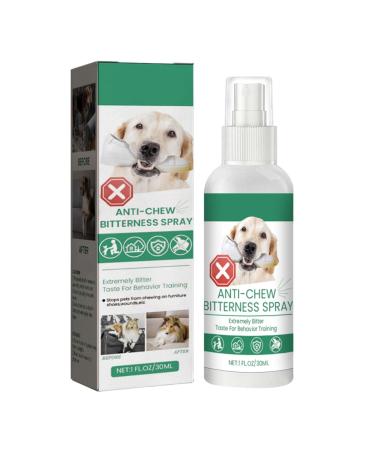 Halatua Anti-Causpray for Dogs-Natural Anti-Kau spray so that dogs stop chewing |1.1 Fl oz Anti-Kau spray for dogs bitter spray for dogs anti-Kau spray against chewing licking
