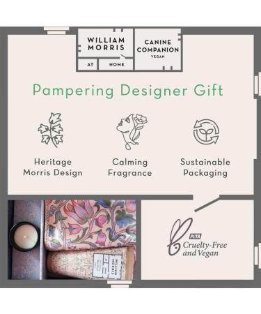 William Morris At Home Forest Bathing Refresh & Reset Bathtime Set | Candle 30g Body Wash 100ml Face Towel Forest Bathing Bathtime Set - Buy Online on GoSupps.com