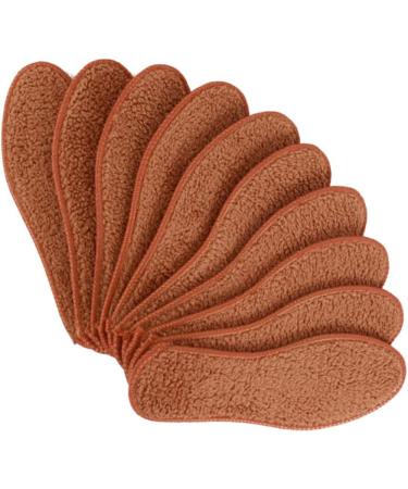 FRCOLOR 10 Pairs Winter Insoles | Thickened Absorbent Cotton & Alpaca Wool Shoe Inserts | Deodorizing Comfort for All Shoes - Buy Online on GoSupps.com