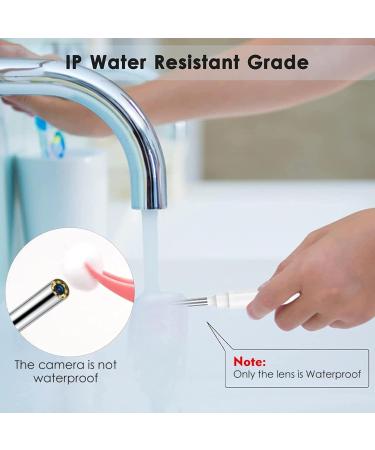 QDCFY OTOSKOK Wireless Endoscopic Camera - Ear Wax Removal Tool with LED for iPhone iPad & Android - Black/White - Buy Online on GoSupps.com