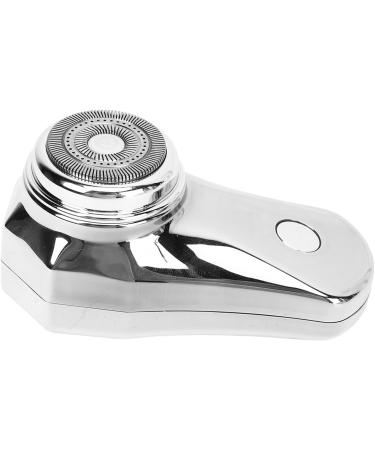 Buy Starlight Silver Electric Beard Trimmer | Mini Digital Display Type C Port Clipper for Men - Perfect for Travel & Home Use - Buy Online on GoSupps.com