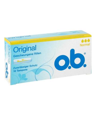 ob Original Tampons Normal pack of 16