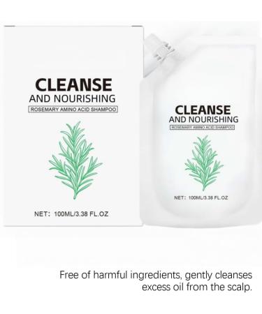  BRVLY Rosemary amino acid shampoo hair growth shampoo for men and women reduces frizz cleanses and nourishes the scalp controls oily scalp and hair - Buy Online on GoSupps.com