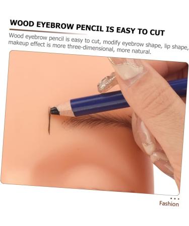 Beavorty 1 Set Eyebrow Pencil Brown Brow Pencil Brow Fill Pencils Tattoos Pen Miss Hairdressing Pen Filling 1 count (Pack of 1) Blue - Buy Online on GoSupps.com