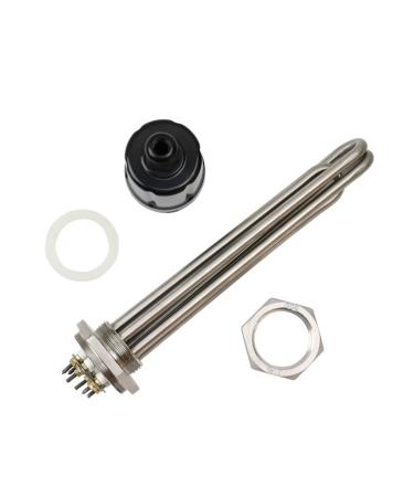 DN32 electric heating element SUS304 immersion boiler 3kw375kw45kw6kw9kw color heating nut voltage 1