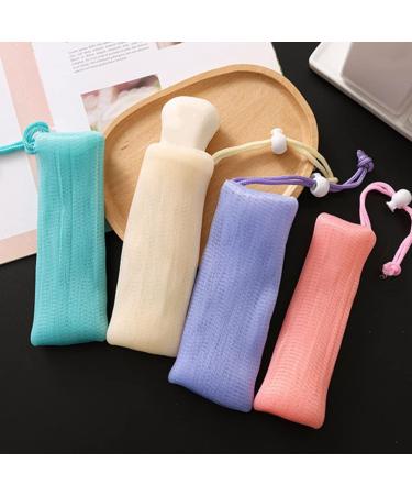 FRCOLOR 3pcs Soap Bags Exfoliating Mesh Pouches for Soap Saving & Storage | Ideal for Bathing & Shower - Buy Online on GoSupps.com