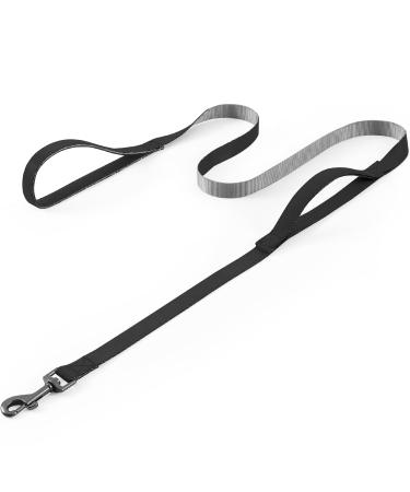 COMSLE Long Leads for Dog Training 1.5m/3m/5m Strong Extra Long Line Dogs Lead with Handle Light Nylon Puppy Training Lead Dog Leash for Pet Recall Tracking Obedience Camping Play Outdoor 3m/10ft Black