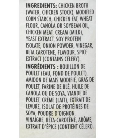 Campbell's Cream of Chicken Soup 284ml 12-Count Cream of Chicken 3.41 l (Pack of 1) - Buy Online on GoSupps.com